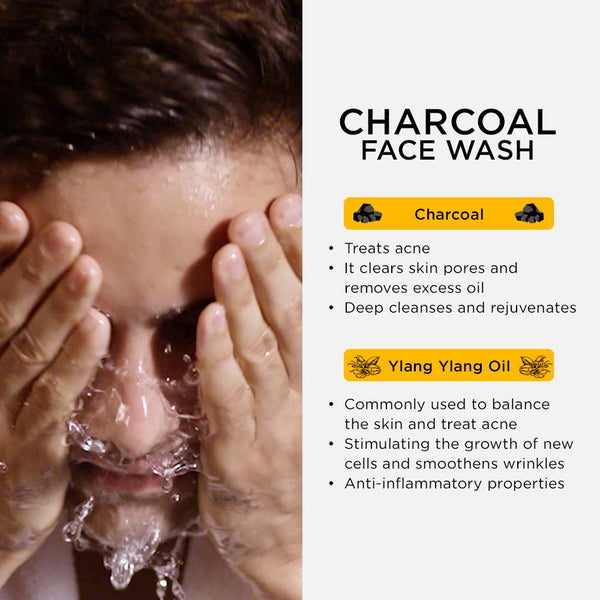 Charcoal Face Wash | Charcoal & Ylang Ylang