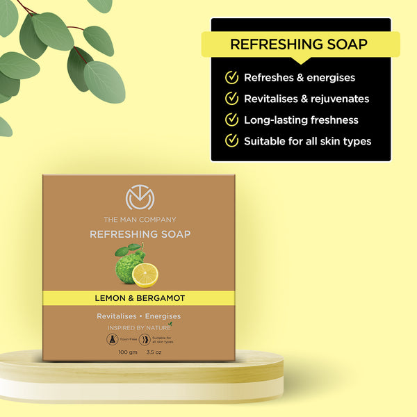 Refreshing Soap | Lemon & Bergamot (Multi Packs)