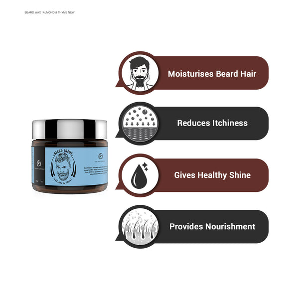 SLS and Paraben Free,Contains 100% Natural Premium Essential Oils,Softens Beard,Increases Manageability,Adds Moisture to the Beard,Removes Frizz,Adds Shine