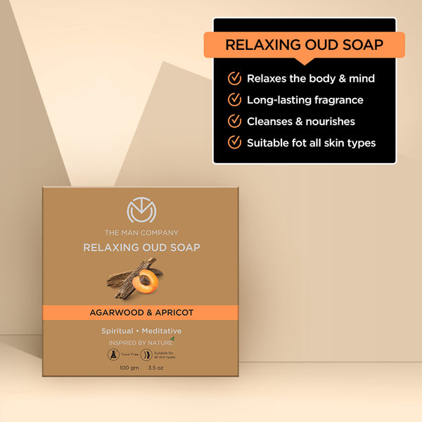 Relaxing Oud Soap | Agarwood & Apricot (Multi Packs)